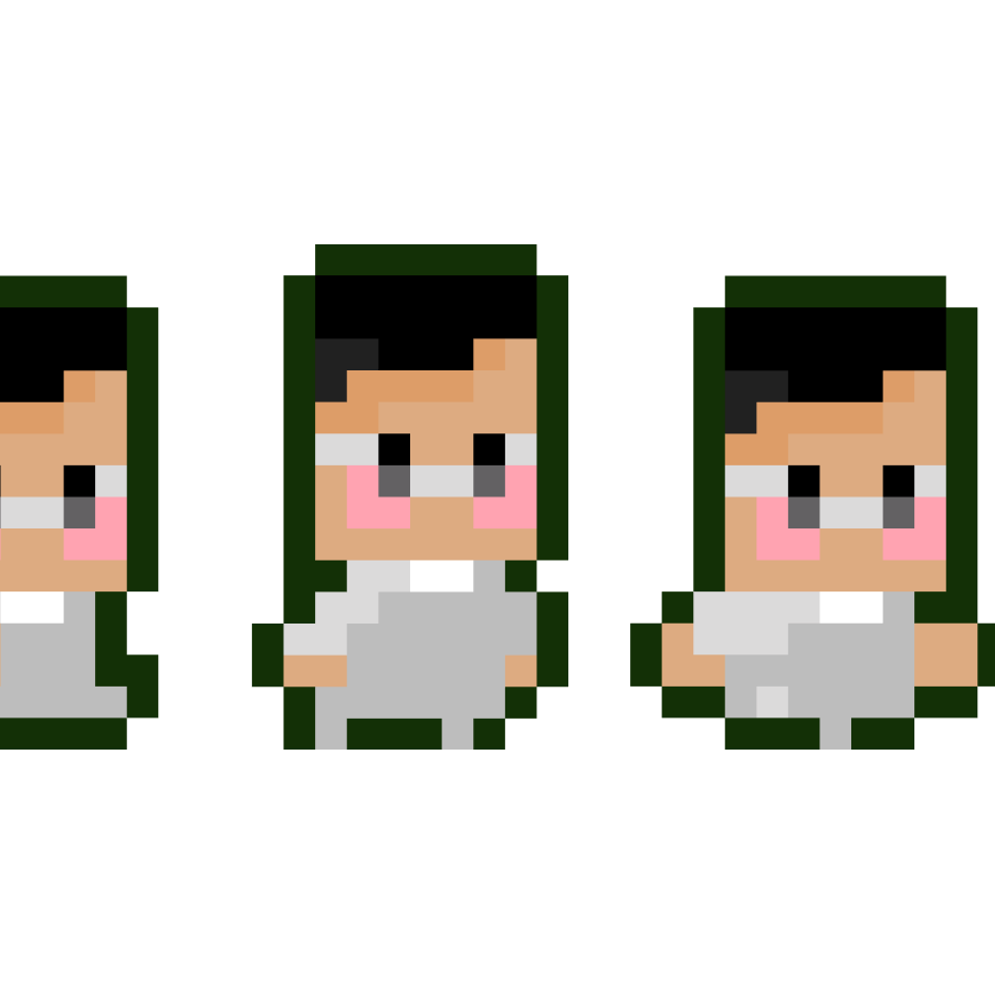 George character walk cycle, part 2